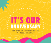 Anniversary Discounts Facebook post Image Preview