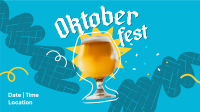 Oktoberfest Beer Festival Facebook Event Cover Design