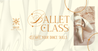 Elegant Ballet Class Facebook Ad Image Preview