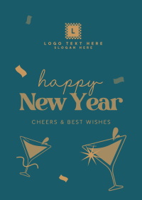 Cheers to the New Year Poster Image Preview