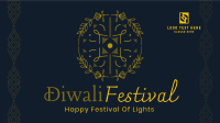 Diwali Lantern Facebook Event Cover Design