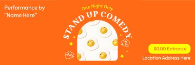 One Night Comedy Show Twitter header (cover) Image Preview