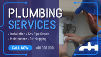 Plumbing Pipes Repair Video Image Preview
