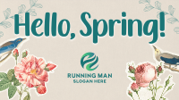 Scrapbook Hello Spring Animation Image Preview