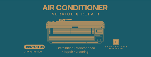 Your HVAC Expert Facebook Cover Design Image Preview