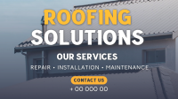 Professional Roofing Solutions Facebook Event Cover Image Preview