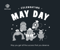 Celebrate May Day Facebook post Image Preview