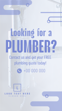 Pipes Repair Service Facebook story Image Preview