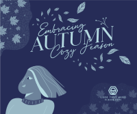 Cozy Autumn Season Facebook Post Design