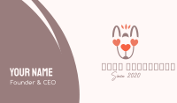 Animal Love Business Card Image Preview