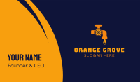 Orange Tap  Business Card Image Preview