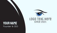 Blue Eye Business Card Design