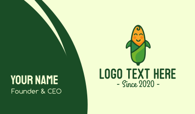 Baby Corn Business Card Image Preview