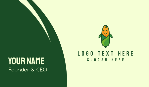 Baby Corn Business Card Design Image Preview