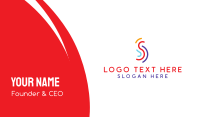 Multi Color S Business Card Image Preview