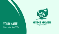 Nature Leaf House  Business Card Image Preview