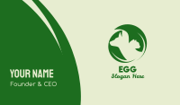 Organic Pet Veterinarian  Business Card Image Preview