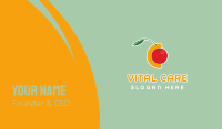 Tropical Fruit Juice Business Card Image Preview