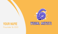 Blockbuster Graffiti Number 6 Business Card Image Preview