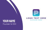 letter p logo app