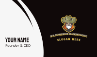 Old Nomad Cowboy Gaming Esports Business Card Image Preview