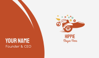 Flower Delivery Hippie Sidecar Business Card Image Preview