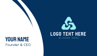 Rugged Business Warning Sign Business Card Preview