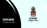 Beet Burger Vegan Restaurant  Business Card Image Preview