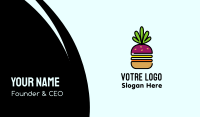 Beet Burger Vegan Restaurant  Business Card Image Preview