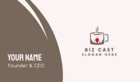 Office Coffee Business Card Design