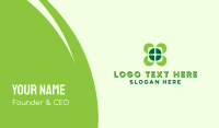 Lucky Four Leaf Clover Business Card Image Preview