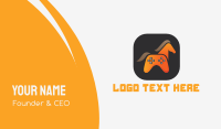 Horse Game Controller Business Card Image Preview