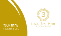 Luxurious Royal Lettermark Business Card Image Preview