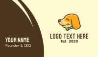 Happy Dog Puppy Business Card Image Preview