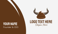 Bull Horn Crap Business Card Image Preview
