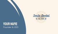 Summer Surfing Wordmark Business Card Image Preview