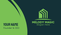 Green Home Realtor Business Card Design