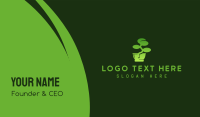 Green Bonsai  Business Card Image Preview