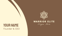 Elegant Mandala Lettermark Business Card Image Preview