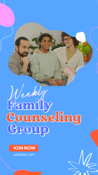 Weekly Counseeling Program Facebook Story Design