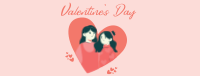 Valentine Couple Facebook cover Image Preview