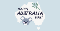 Koala Australia Day Facebook ad Image Preview