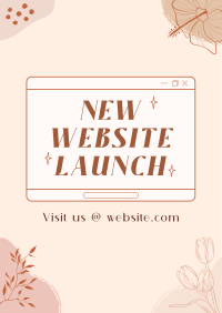 Live Floral Web Flyer Image Preview