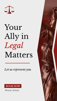 Legal Matters Expert TikTok Video Design