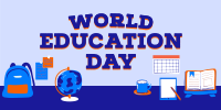 World Education Day Twitter post Image Preview