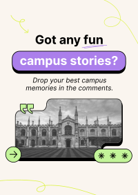 Student Campus Stories Flyer Preview