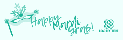 Mardi Gras Colors Twitter header (cover) Image Preview
