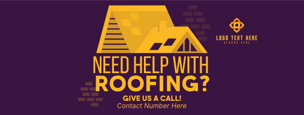 Roof Construction Services Facebook Cover Design Image Preview
