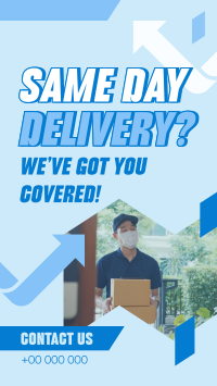 Courier Delivery Services Instagram story Image Preview