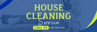 Professional House Cleaning Service Twitter Header Image Preview